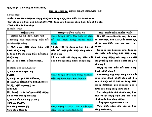 Bài giảng môn học Vật lý lớp 9 - Tiết 16 – Bài 16: Định luật Jun-Len Xơ (Tiếp theo)