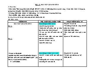 Bài giảng môn học Vật lý lớp 9 - Tiết 57: Bài tập quang hình (tiếp)