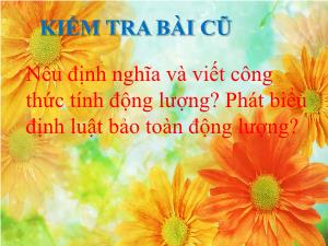 Bài giảng Vật lý 10 (cơ bản) - Tiết 38: Công và công suất