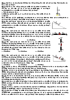 Bài tập về lực đàn hồi
