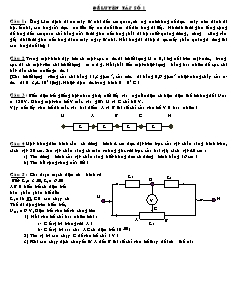 Bồi dưỡng học sinh giỏi Vật lý