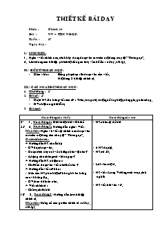 Giáo án Chính tả 2 tuần 17: Tìm ngọc