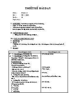 Giáo án Chính tả 2 tuần 20: Gió