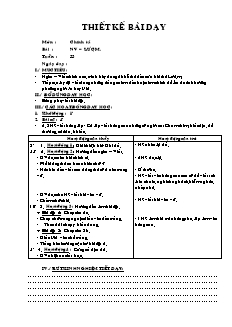 Giáo án Chính tả 2 tuần 33: Lượm