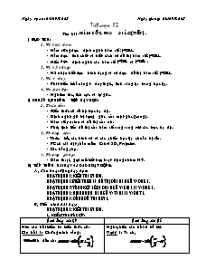 Giáo án Đại số khối 11 - Tiết 2: Hàm số lượng giác