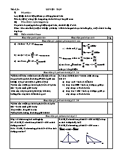 Giáo án Đại số lớp 11 - Tiết 8, 9: Luyện tập