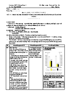 Giáo án Địa lý 11 cơ bản bài 11: Khu vực Đông Nam Á (tiết 4) Thực hành tìm hiểu về hoạt động kinh tế đối ngoại của Đông Nam Á