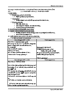 Giáo án Hình học 11 (Nguyễn Thị Hải Hiền)