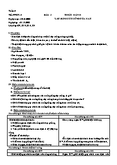 Giáo án môn Công nghệ lớp 10 - Bài 5: Thực hành xác định sức sống của hạt