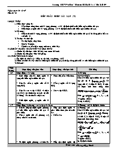 Giáo án môn Đại số khối 11 - Trường THPT Võ Giữ - Tiết 39: Biến ngẫu nhiên rời rạc