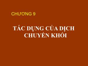 Giáo án môn Địa lý lớp 10 - Tác dụng của dịch chuyển khối