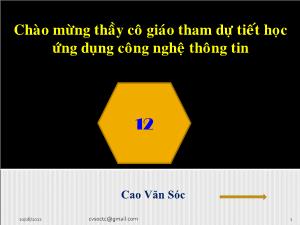 Giáo án môn Toán 11 - Bài 4: Thể tích của khối đa diện