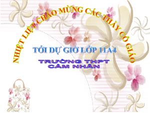 Giáo án môn Toán 11 - Tiết 69: Đạo hàm của hàm số lượng giác