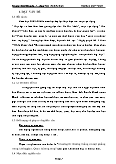 Giáo án môn Toán khối 11 - Chương II: Đường thẳng và mặt phẳng trong không gian - Quan hệ song song