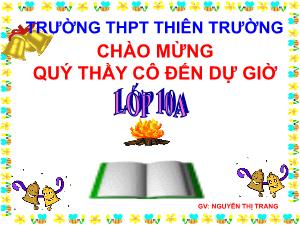 Giáo án môn Toán khối 11 - Phương trình đường tròn