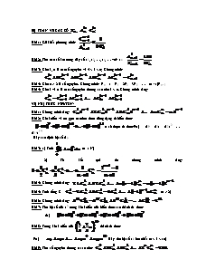 Giáo án môn Toán lớp 11 - Bài tập nhị thức Newton