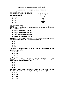 Giáo án môn Vật lý 10 - Chương II: Động lực học chất điểm