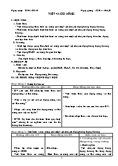 Giáo án môn Vật lý 10 - Tiết 45: Cơ năng