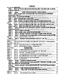 Giáo án môn Vật lý khối 9 (cả năm)