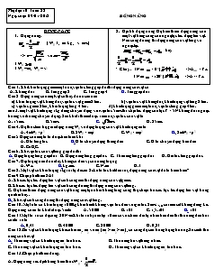 Giáo án Phụ đạo Vật lí 10 - Tuần 22: Động năng