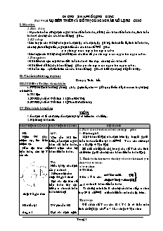 Giáo án Toán lớp 11 - Tiết 9 + 10: Sự biến thiên và đồ thị của các hàm số lượng giác