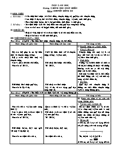 Giáo án Vật lý 10 (cơ bản)