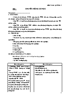 Giáo án Vật lý 8 cả năm (32)