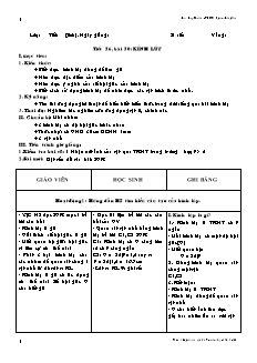 Giáo án Vật lý khối 9 - Tiết 56 - Bài 50: Kính lúp