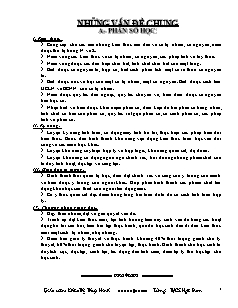 Kế hoạch bộ môn Toán 6 - Vật lý 6, 7, 8