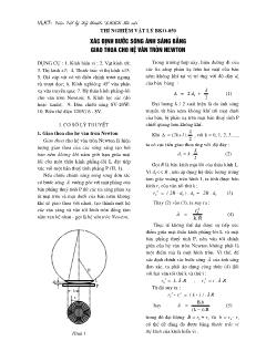 Thí nghiệm vật lý bko - 050 xác định bước sóng ánh sáng bằng giao thoa cho hệ vân tròn newton